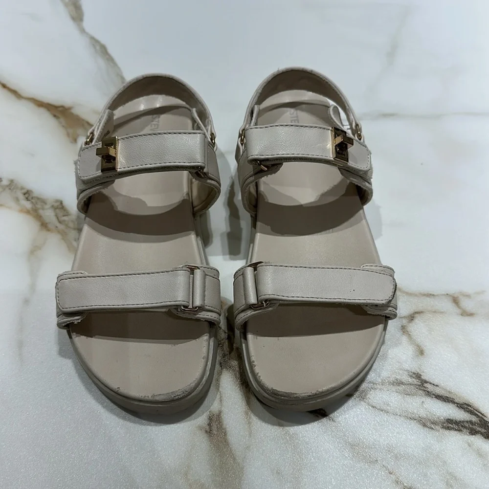 Steve Madden Cream Sandals